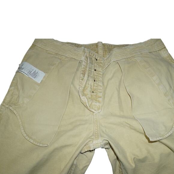Abercrombie & Fitch Men’s Khaki Chino Shorts Size 32 Casual Flat Front - Picture 7 of 7